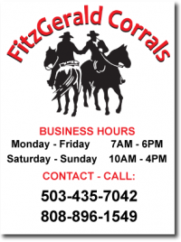 FitzGerald Corrals | Business Hours